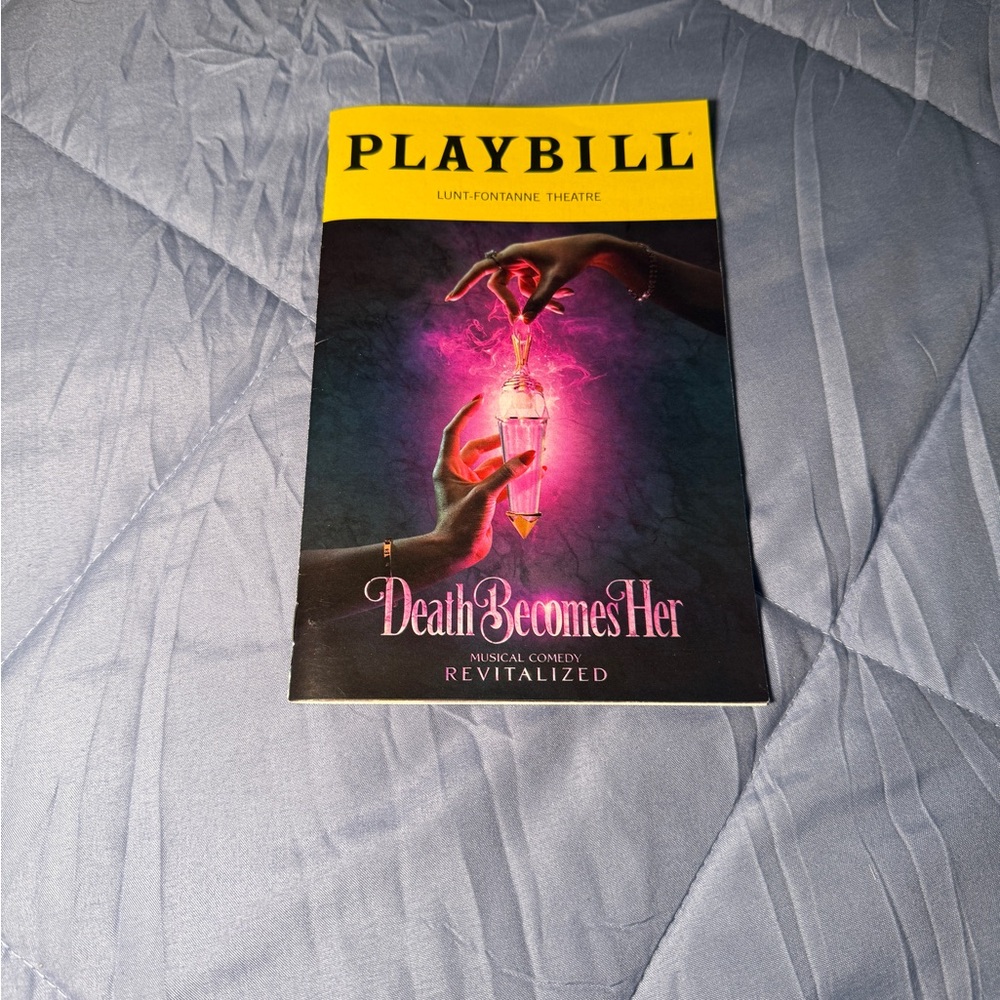 Playbill - Death Becomes Her the Musical
